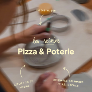 Atelier façonnage | Soirée Pizza & Poterie 🍕 #11