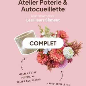 Atelier Poterie & Autocueillette, Ferme florale